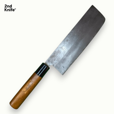 Couteau Nakiri japonais Sakai Takayuki Komatsu lame 17.5cm acier carbone sandwich