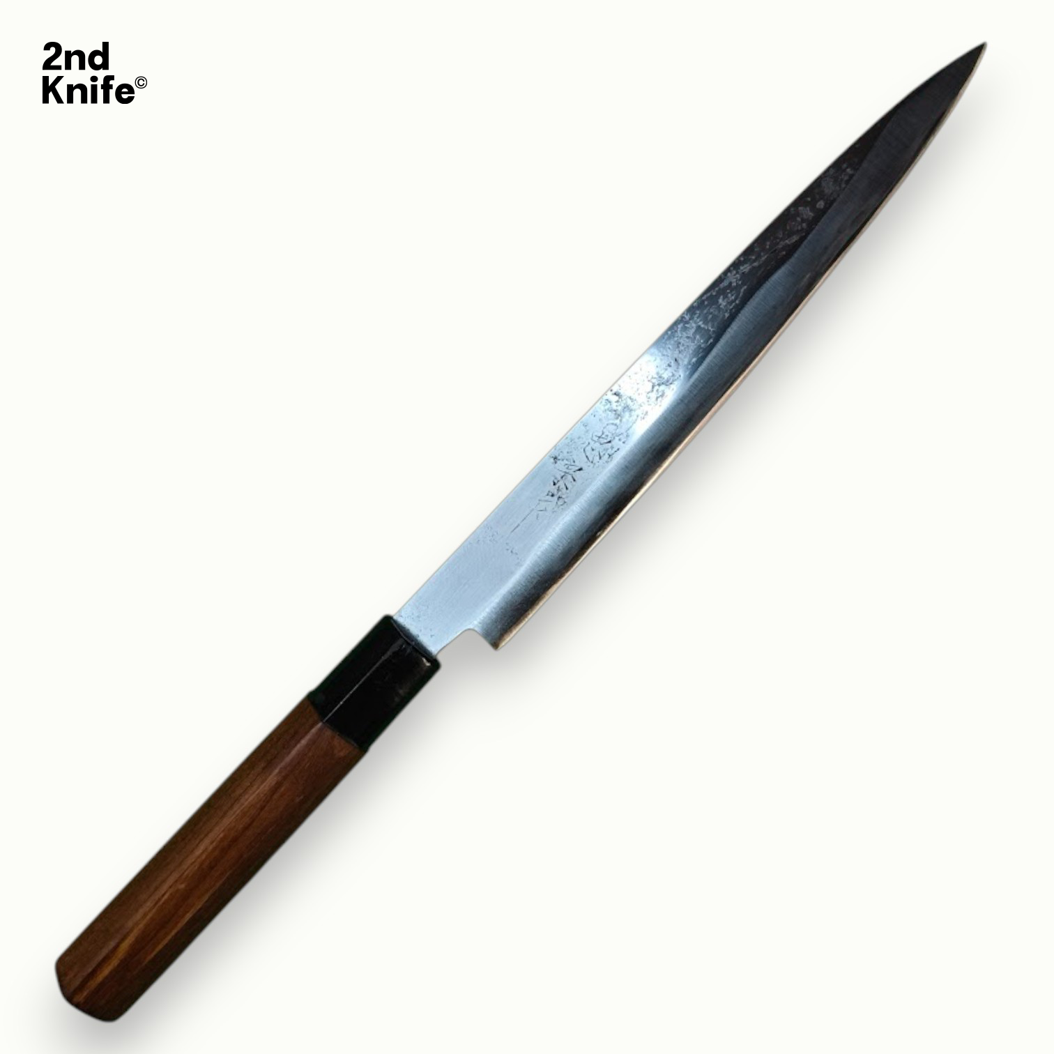 Couteau Yanagiba japonais Chūgi lame 20cm acier carbone sandwich