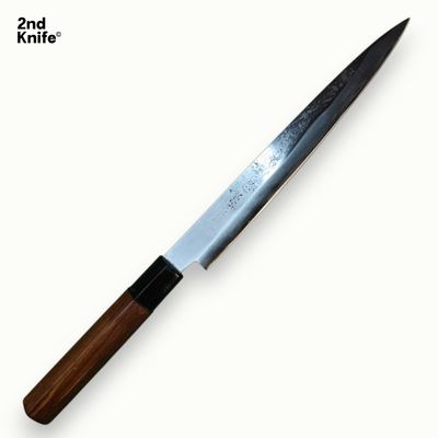 Couteau Yanagiba japonais Chūgi lame 20cm acier carbone sandwich